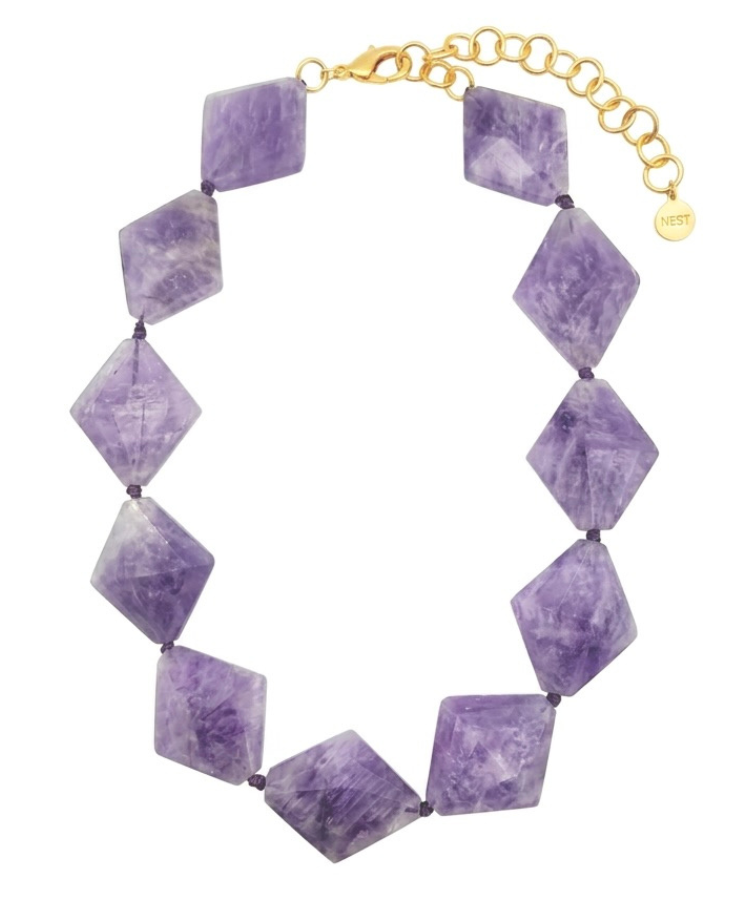 Amethyst Statement Necklace
