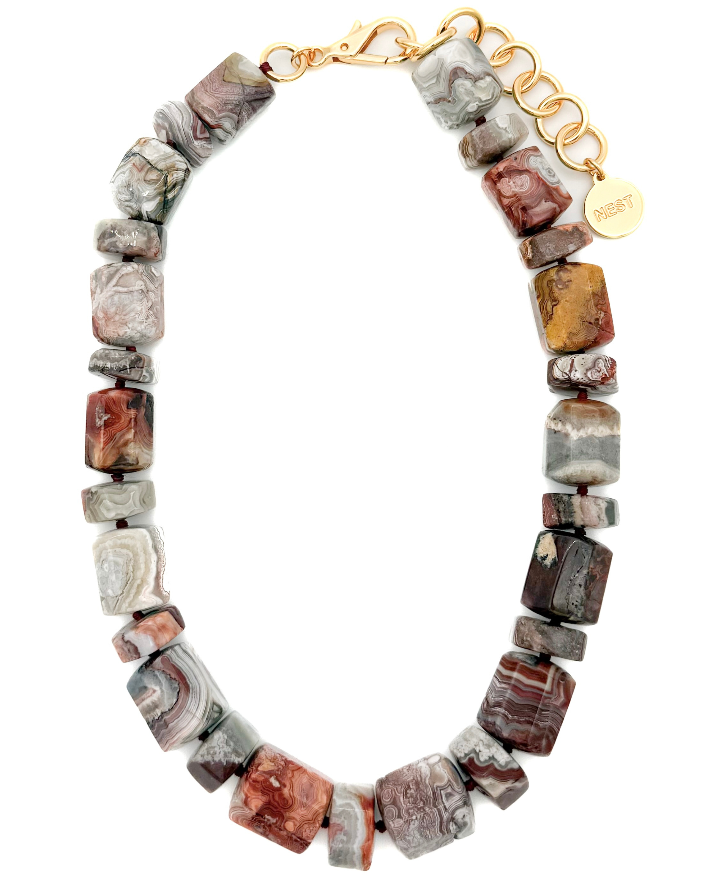 Laguna Agate Statement Necklace