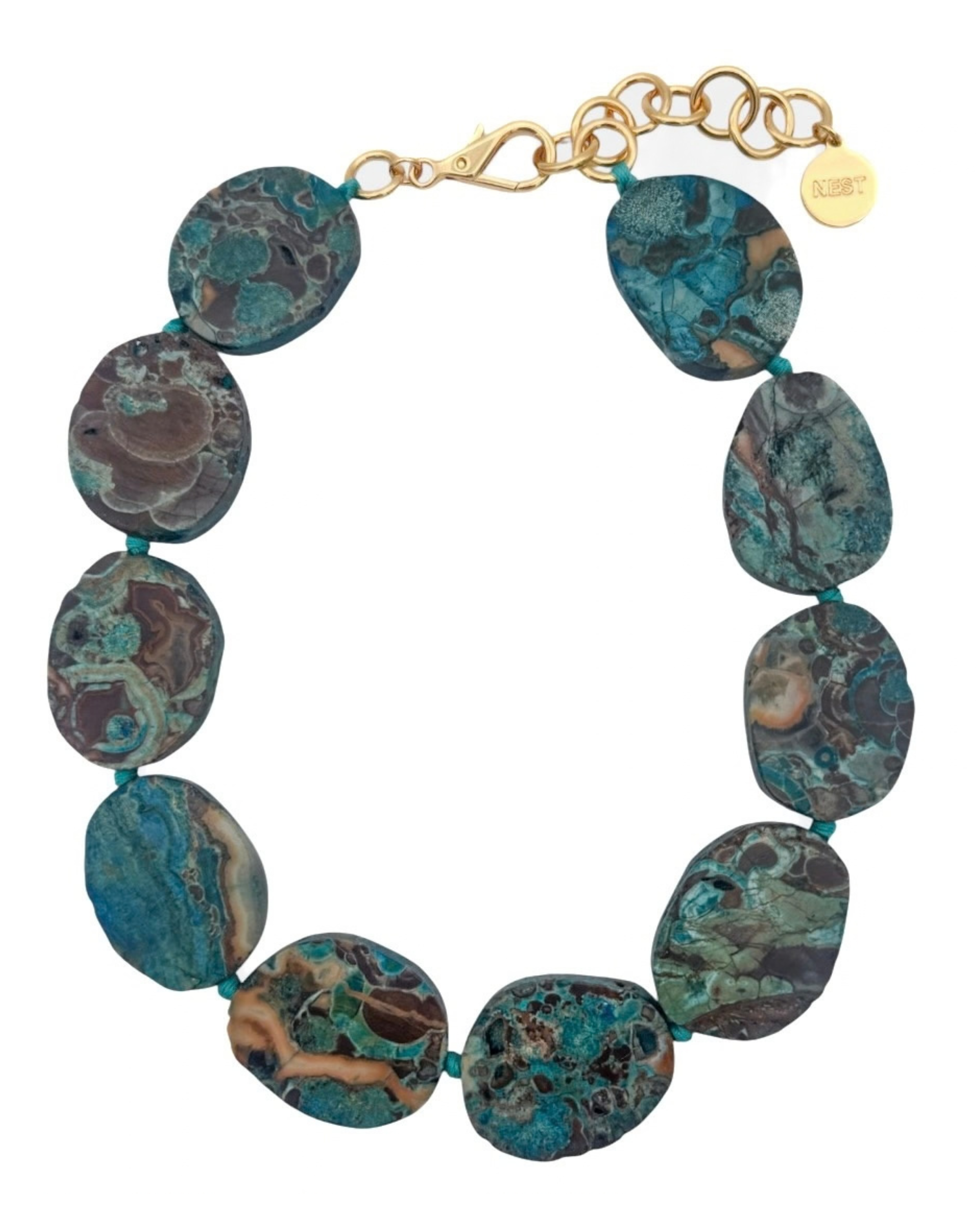 Jasper Statement Necklace