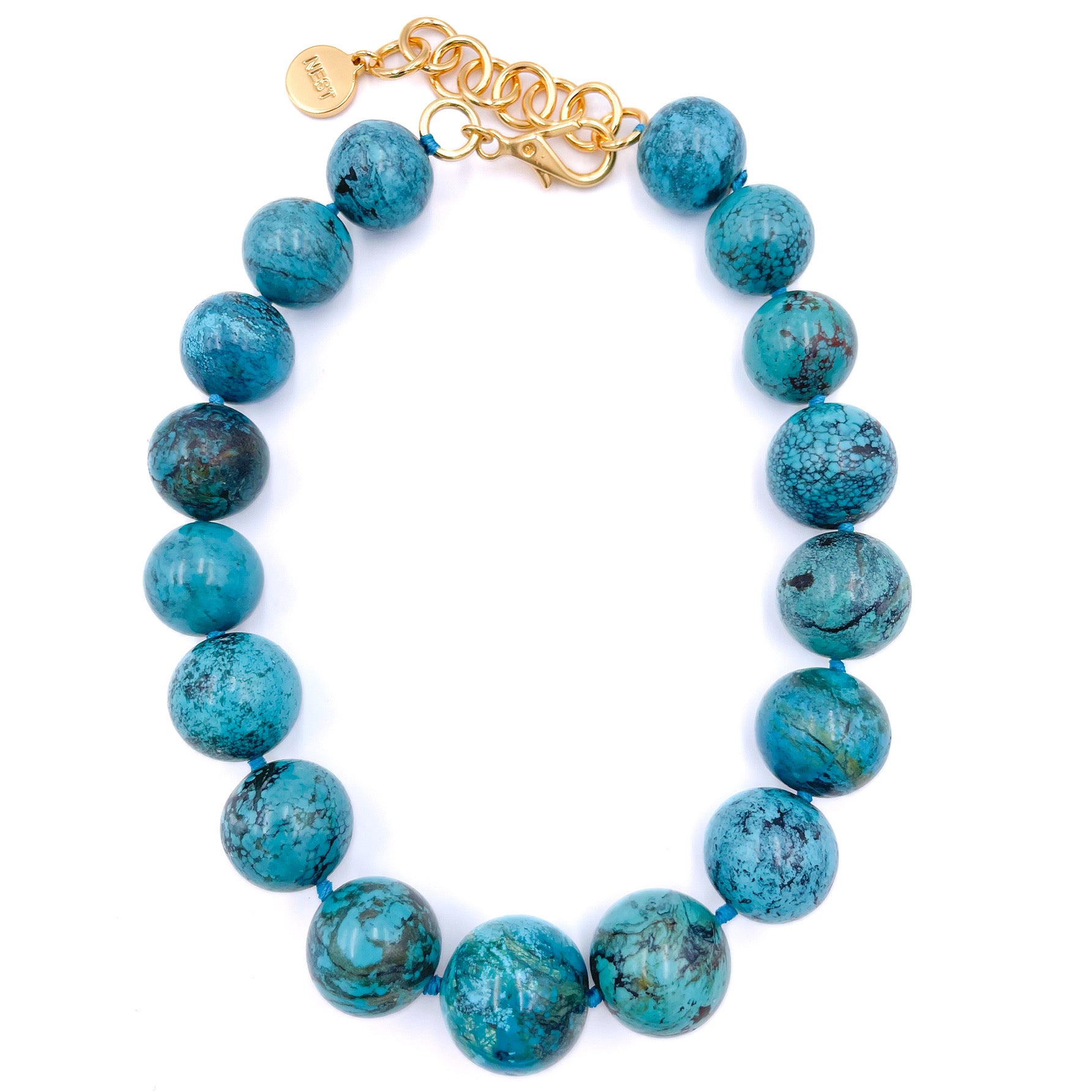 Turquoise Jasper Statement Necklace